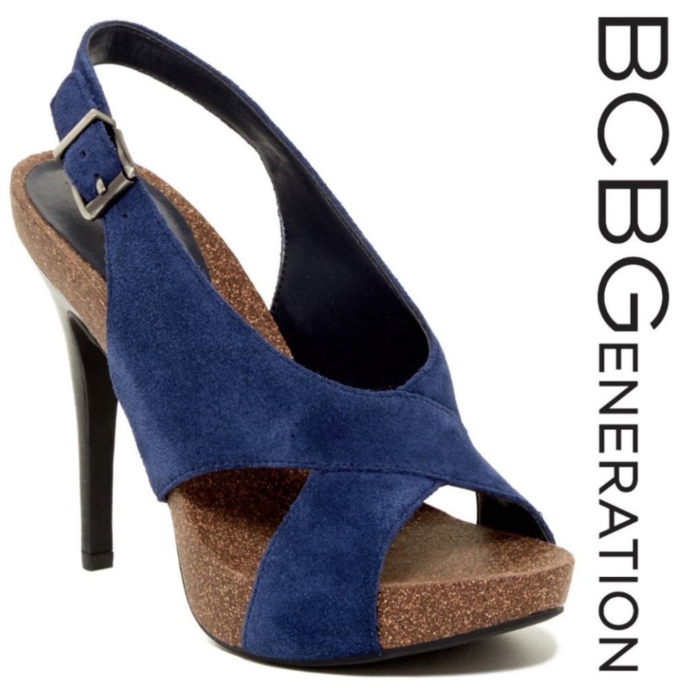 BCBGeneration Greer Slingback Sandal Blue 8